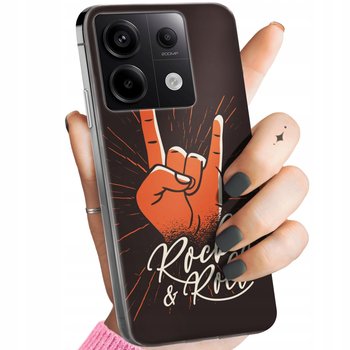 ETUI DO XIAOMI REDMI NOTE 13 PRO 5G WZORY ROCKOWE ROCK ROCK AND ROLL GITARA - Hello Case