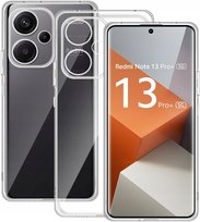 Etui Do Xiaomi Redmi Note 13 Pro+ Case + Szkło 9H | PRZEZROCZYSTE CLEAR 2MM