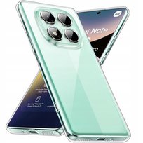 Etui Do Xiaomi Redmi Note 14 Pro+ 5G Case + Szkło | PRZEZROCZYSTE CLEAR 2MM