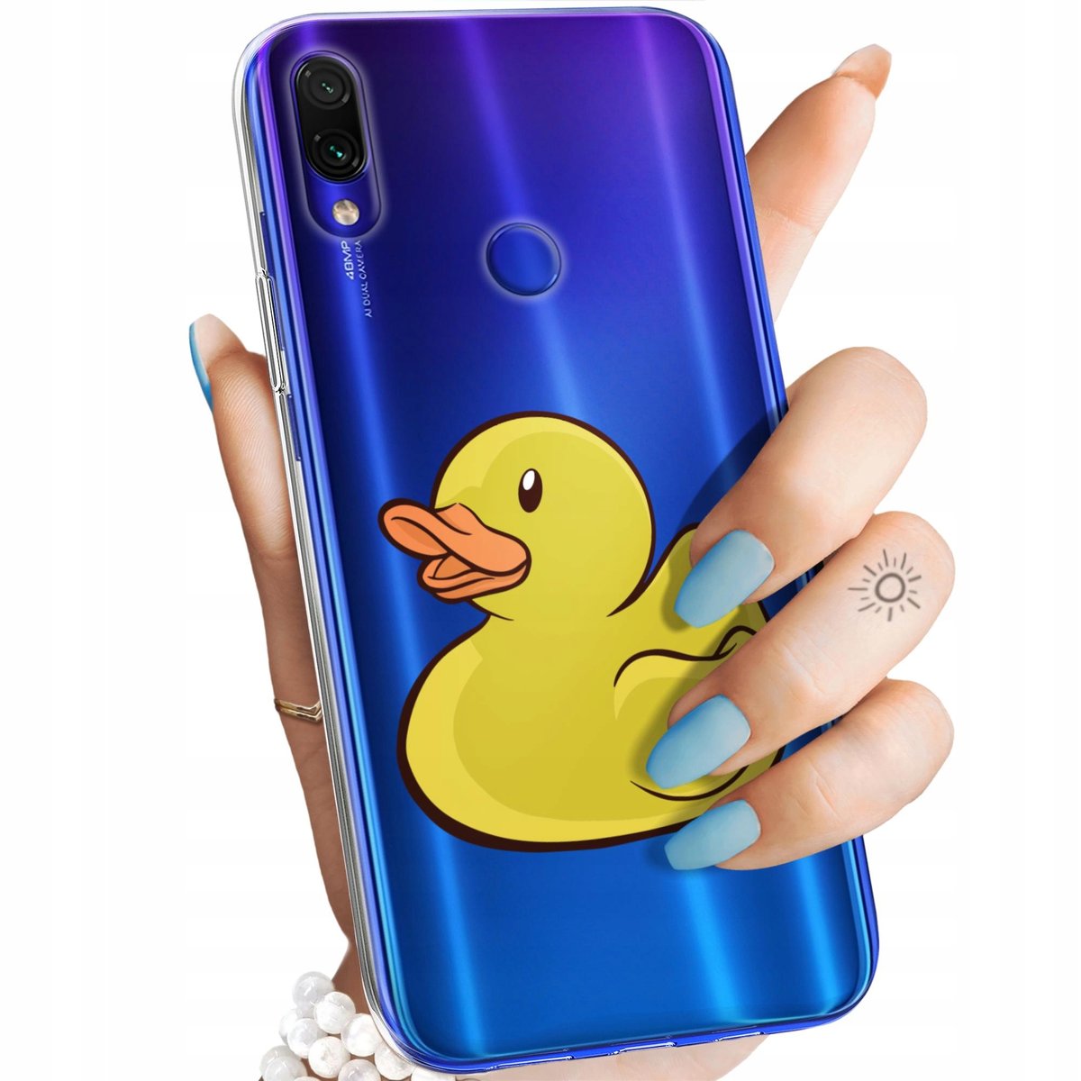 Etui Do Xiaomi Redmi Note 7 / 7 Pro Wzory Bez Tła Naklejki Sticker ...