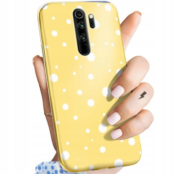 ETUI DO XIAOMI REDMI NOTE 8 PRO WZORY KROPKI GROCHY BOKEH DOTS OBUDOWA CASE - Hello Case
