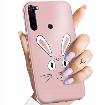 Etui Do Xiaomi Redmi Note 8 Wzory Królik Zając Bunny Obudowa Pokrowiec Case - Hello Case