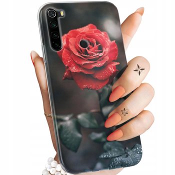 Etui Do Xiaomi Redmi Note 8 Wzory Róża Z Różą Rose Obudowa Pokrowiec Case - Hello Case