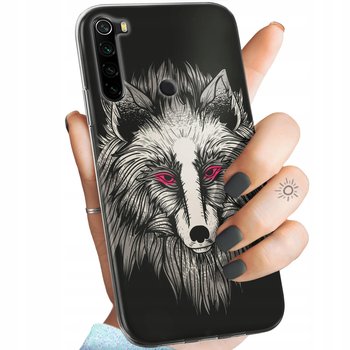 Etui Do Xiaomi Redmi Note 8 Wzory Wilk Wilkołak Wolf Wilczyca Obudowa Case - Hello Case
