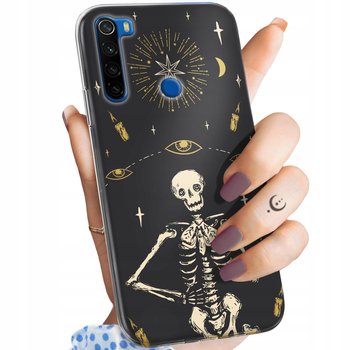 Etui Do Xiaomi Redmi Note 8T Wzory Czaszka Szkielety Memento Mori Gotyk - Hello Case