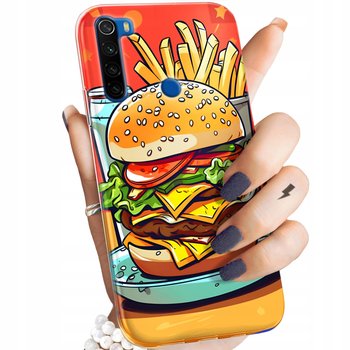 Etui Do Xiaomi Redmi Note 8T Wzory Hamburger Burgery Fast-Food Jedzenie - Hello Case