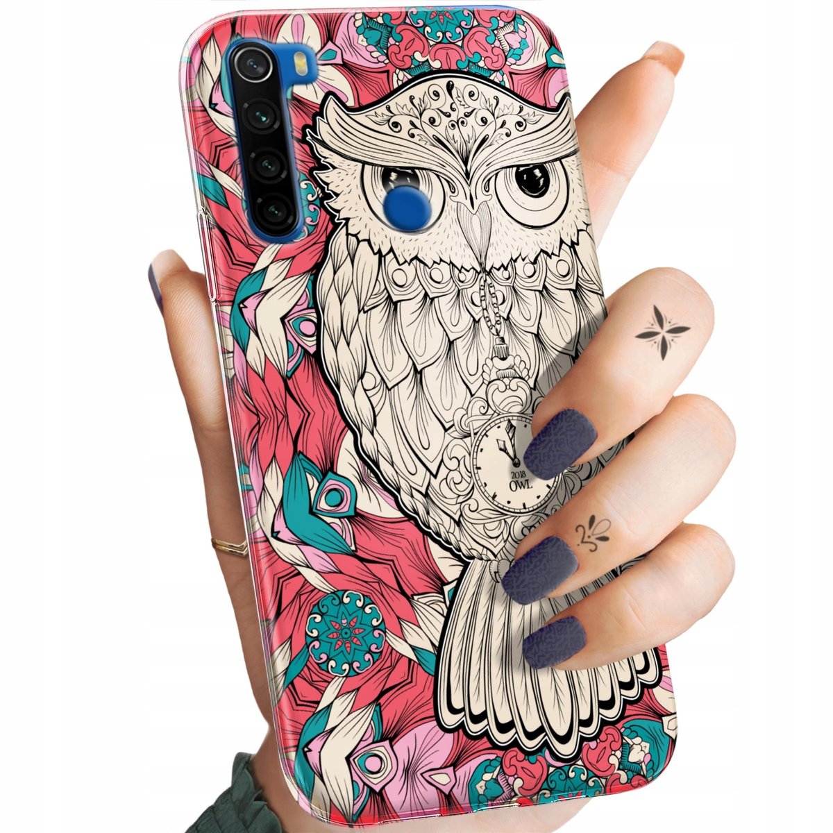 Etui Do Xiaomi Redmi Note 8t Wzory Sowa Sówka Sowy Obudowa Pokrowiec Case Xiaomi Sklep Empikcom 