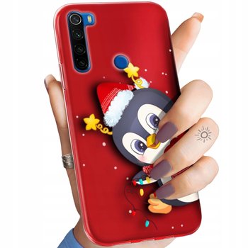 Etui Do Xiaomi Redmi Note 8T Wzory Święta Christmas Mikołaj Obudowa Case - Hello Case