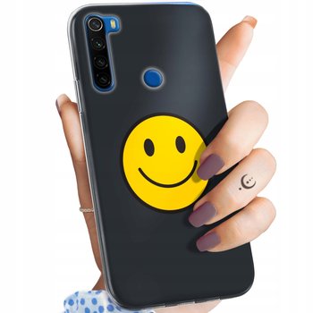 Etui Do Xiaomi Redmi Note 8T Wzory Uśmiech Smile Emoji Obudowa Pokrowiec - Hello Case