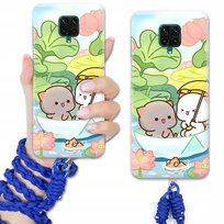 ETUI DO XIAOMI REDMI NOTE 9 PRO ZE SZNURKIEM Peach and Goma Słodkie Wzory Inna marka