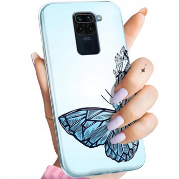 Etui Do Xiaomi Redmi Note 9 Wzory Motyle Butterfly Barwne Obudowa Pokrowiec - Hello Case