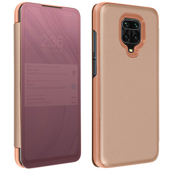 Etui do Xiaomi Redmi Note 9S/9 Pro/9 Pro Max Translucent Design Mirror - Różowe - Avizar