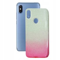 Etui Do Xiaomi Redmi S2 Y2 Case Guma Brokat Hq Pokrowiec Futerał Obudowa Srebrn Róż