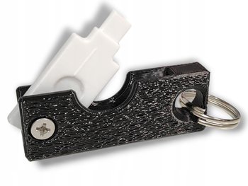 Etui do YubiKey 5 NFC USB-C Yubico ochrona - czarne chropowate - MajraM-3D