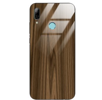 Etui drewniane Huawei P Smart 2019 Premium Wood Brown Forestzone Glass - ForestZone