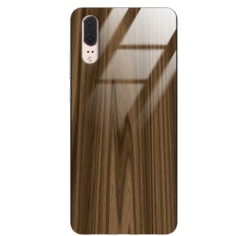 Etui drewniane Huawei P20 Premium Wood Brown Forestzone Glass - ForestZone