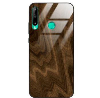 Etui drewniane Huawei P40 Lite E Premium Wood Chocolate Forestzone Glass - ForestZone