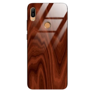 Etui drewniane Huawei Y6 Prime 2019 Premium Wood Mahogany Forestzone Glass - ForestZone