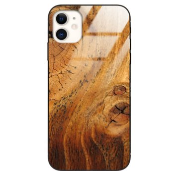 Etui drewniane iPhone 11 Old Fashion Wood Honeydew Forestzone Glass - ForestZone