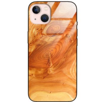 Etui drewniane iPhone 13 Premium Wood Honey Forestzone Glass - ForestZone