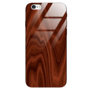 Etui drewniane iPhone 6/6s Plus Premium Wood Mahogany Forestzone Glass - ForestZone