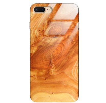 Etui drewniane iPhone 8/7 Plus Premium Wood Honey Forestzone Glass - ForestZone