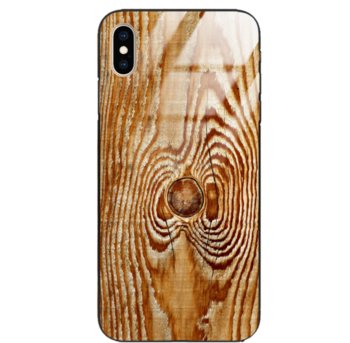 Etui drewniane iPhone Xs Max Old Fashion Wood Butterscotch Forestzone Glass - ForestZone