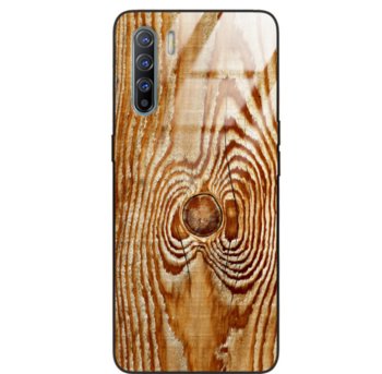 Etui drewniane Oppo Reno 3 Old Fashion Wood Butterscotch Forestzone Glass - ForestZone