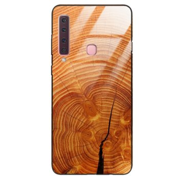 Etui drewniane Samsung Galaxy A9 2018 Old Fashion Wood Burnt Orange Forestzone Glass - ForestZone