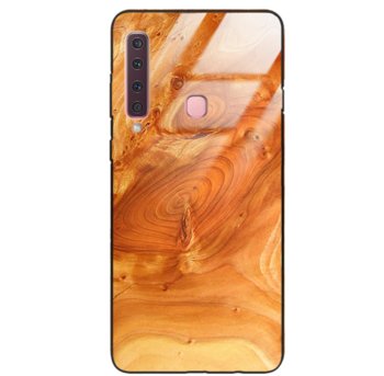 Etui drewniane Samsung Galaxy A9 2018 Premium Wood Honey Forestzone Glass - ForestZone