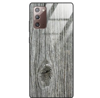 Etui drewniane Samsung Galaxy Note 20 Old Fashion Wood Gray Forestzone Glass - ForestZone