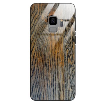 Etui drewniane Samsung Galaxy S9 Old Fashion Wood Rust Forestzone Glass - ForestZone