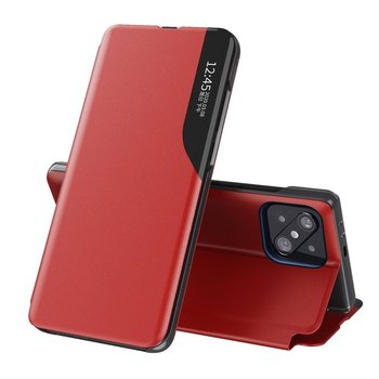 Etui Eco Leather View Case Z Klapką Do Xiaomi Mi 11 Czerwony - Braders