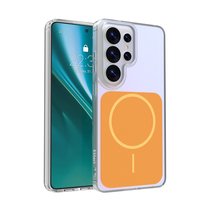 Etui Etteri Hidden Pearl do Samsung Galaxy S26 Ultra pomarańczowe