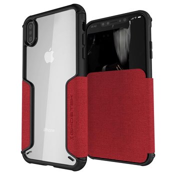 Etui Exec 3 Apple iPhone Xs Max czerwony - Ghostek