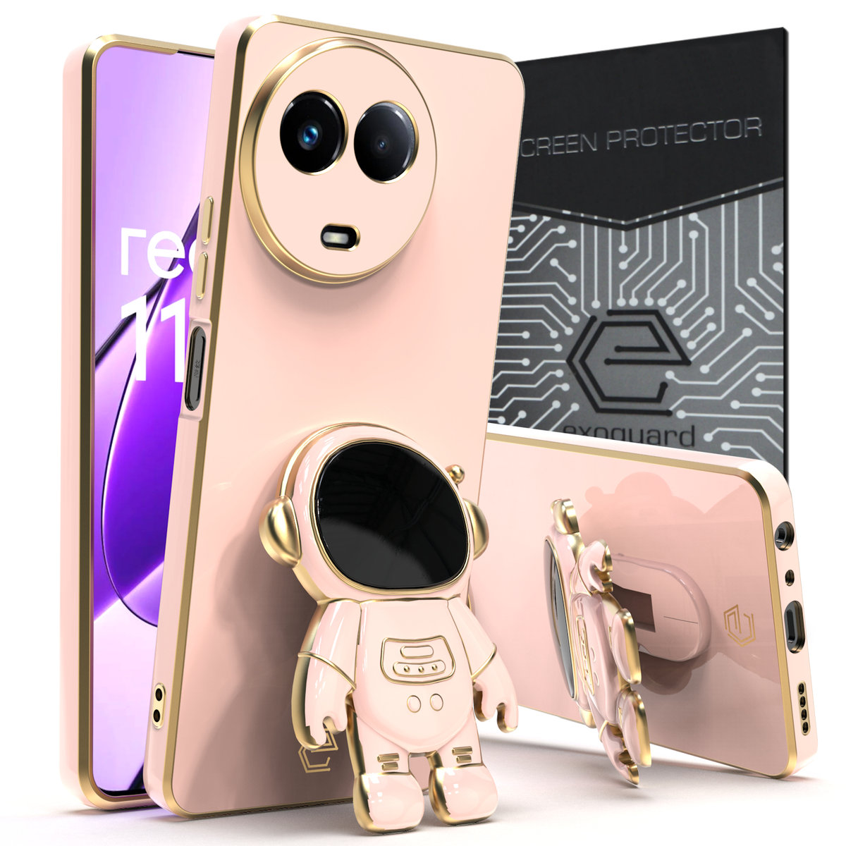 ETUI EXOGUARD ASTRONAUT SZKŁO REALME 11 5G PANCERNE CASE OBUDOWA FUTERAŁ EXOGUARD