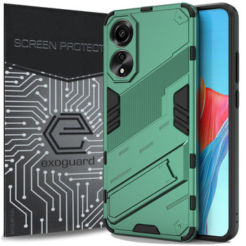 ETUI EXOGUARD BIBERCAS + SZKŁO - OPPO A78 (4G) - PANCERNE CASE OBUDOWA FUTERAŁ - Inny producent