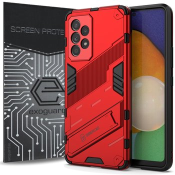 ETUI EXOGUARD BIBERCAS + SZKŁO - SAMSUNG GALAXY A53 5G - PANCERNE CASE OBUDOWA FUTERAŁ - Exoguard