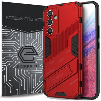 ETUI EXOGUARD BIBERCAS + SZKŁO - SAMSUNG GALAXY A54 5G - PANCERNE CASE OBUDOWA FUTERAŁ - Exoguard