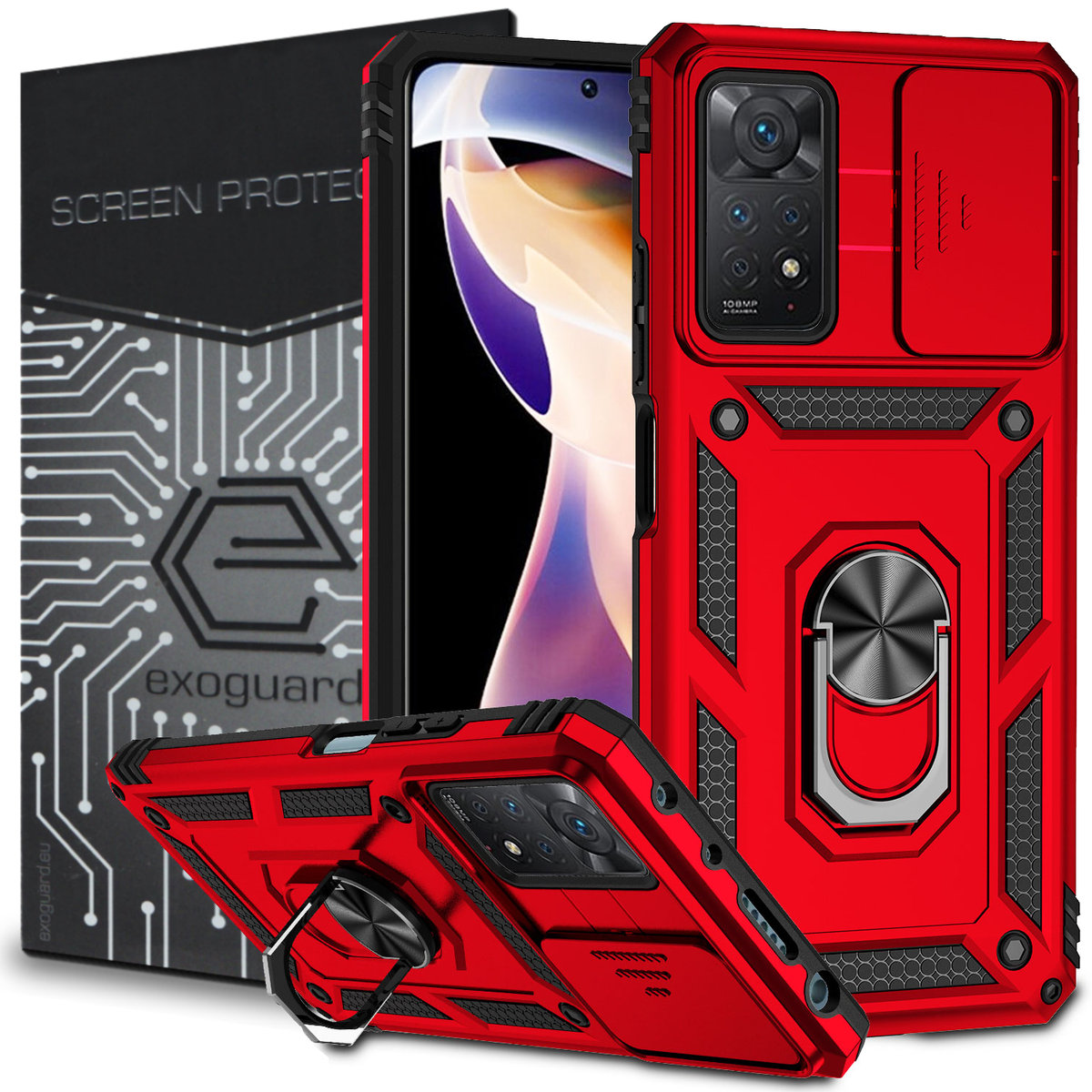 Etui Exoguard Camcover Szk O Xiaomi Redmi Note Pro G