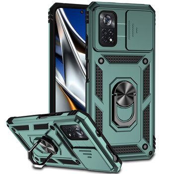 ETUI EXOGUARD CAMCOVER - XIAOMI POCO X4 PRO 5G - PANCERNE CASE OBUDOWA FUTERAŁ RING - Exoguard