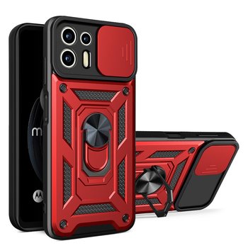 Etui Exoguard Camshield - Motorola Moto Edge 20 Lite - Pancerne Case Obudowa Futerał Ring - Exoguard