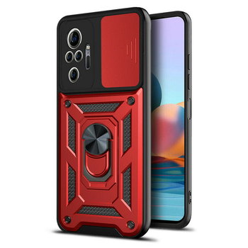 Etui Exoguard Camshield - Xiaomi Redmi Note 10 Pro - Red - Inny producent