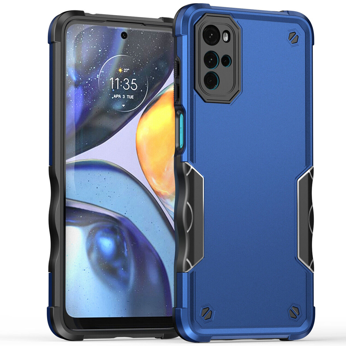 Betterfon Oudoor Hülle Kompatibel Mit Motorola Moto G22 / E32 | Case