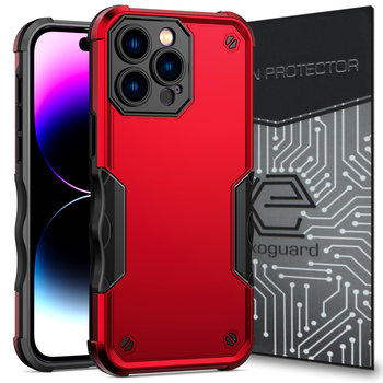 Etui Exoguard Dual + Szkło - Apple Iphone 14 Pro Max - Pancerne Case Obudowa Futerał - Exoguard