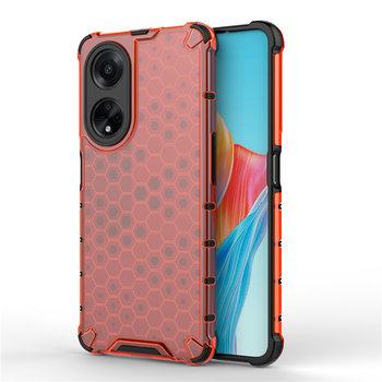 Etui Exoguard Hexagon - Oppo A98 5G - Pancerne Case Obudowa Futerał - Inny producent