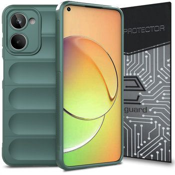 ETUI EXOGUARD MAGIC + SZKŁO - REALME 10 (4G) - PANCERNE CASE OBUDOWA FUTERAŁ - Exoguard