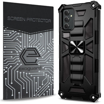 ETUI EXOGUARD MILITARY + SZKŁO - SAMSUNG GALAXY A34 5G - PANCERNE CASE OBUDOWA FUTERAŁ - Exoguard