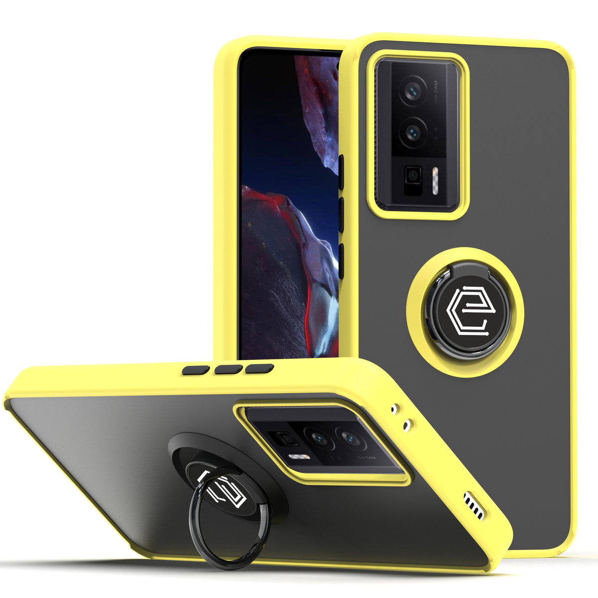 Etui Exoguard O Ring Xiaomi Poco F Pro Pancerne Case Obudowa Futera Ring Exoguard