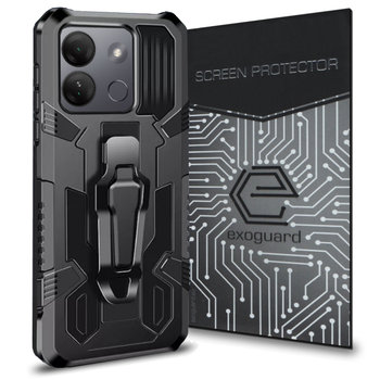 Etui Exoguard Predator + Szkło - Infinix Smart 7 / 7 Hd - Pancerne Case Obudowa Futerał - Inny producent